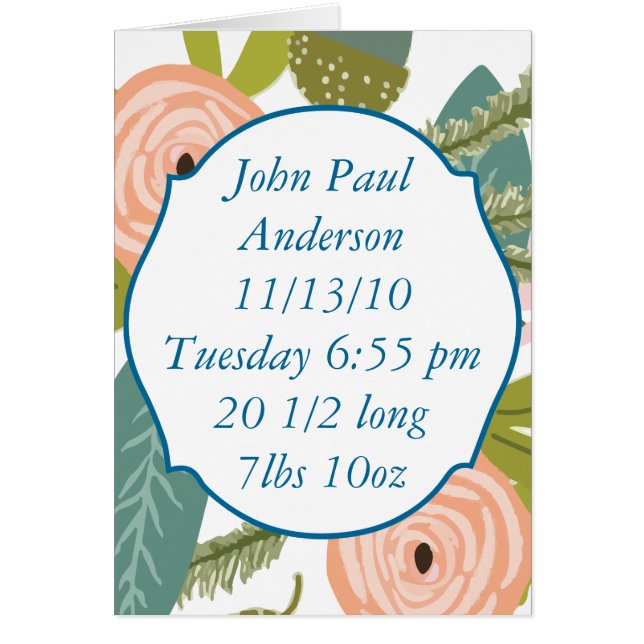 Floral y fauna (Frente)