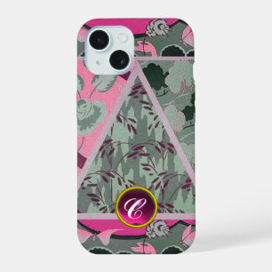 FLORALES ROSADAS VERDES GRIS, MARIPOSAS FLORALES N