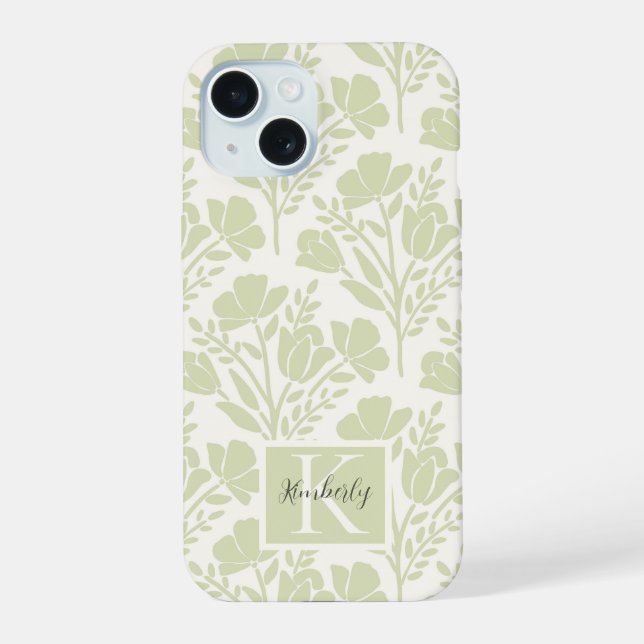 Florales Serenos Monogramados (Reverso )