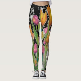 Florales y salvajes Leggings