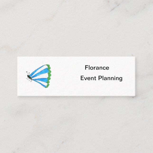 Florance Mini tarjeta de visita (Anverso)