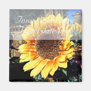 Floreal Guardar la plantilla de imán de fecha