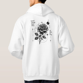 Florece a Tu Propio Ritmo Sudadera con Capucha Ros