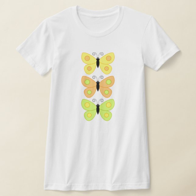Florecer como una camiseta de mariposa (Distribución)