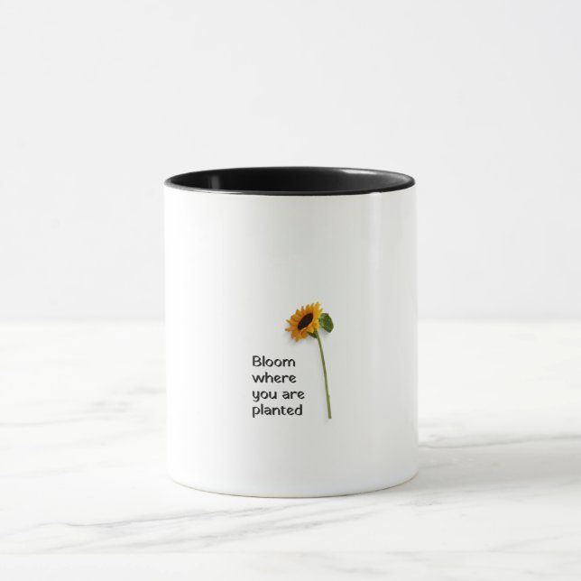 Florecer | Diseño de la taza (Centro)