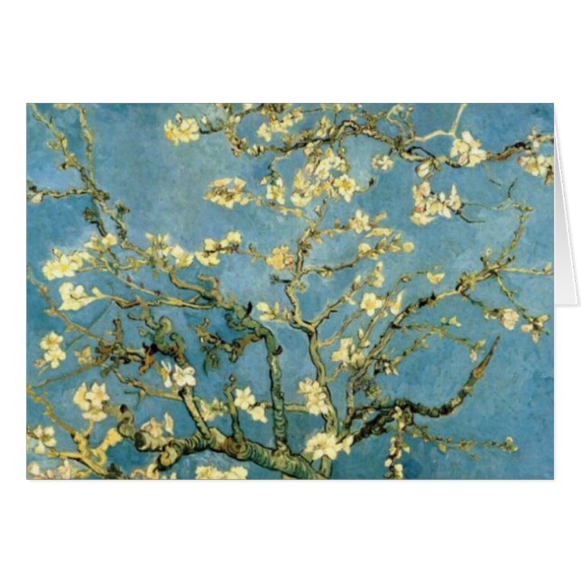 Floreciente árbol de almendros por Van Gogh (Anverso (Horizontal))