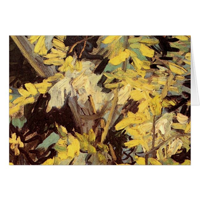 Florecientes ramas de Acacia por Vincent van Gogh (Anverso (Horizontal))