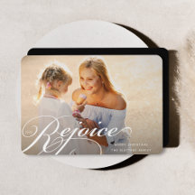 Florecimiento clásico | Tarjeta fotográfica de vac