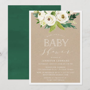 Florecimiento de jardines rusos Invitación de Ba