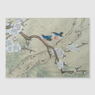 Florecimiento del ciruelo en primavera