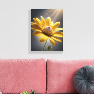 Florecimiento Dorado – Arte de Fotografía Macro de