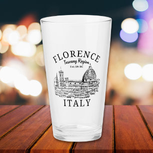 Florence Italy Tuscany Region Vintage Landscape