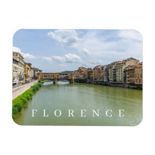Florence Ponte Vecchio ver imán de nevera