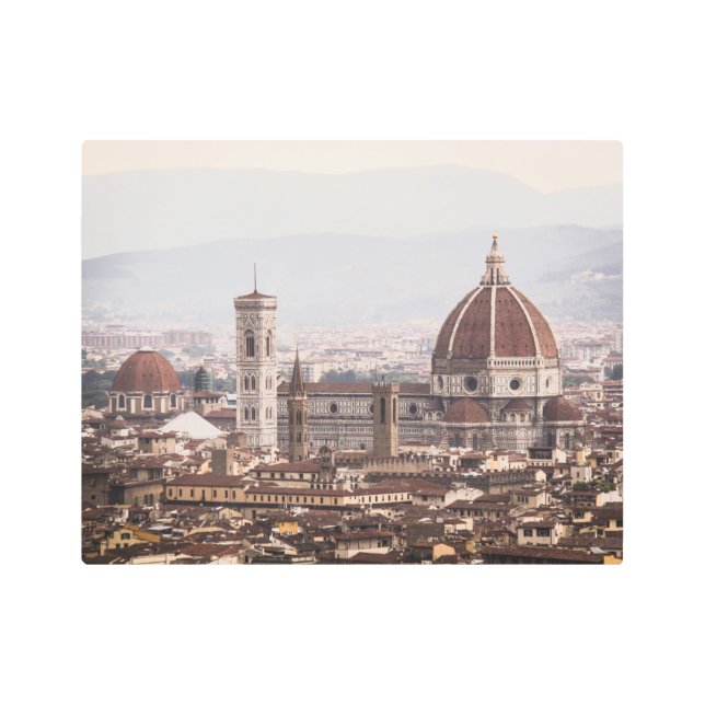 Florencia con vistas al arte mural Metalizado (Anverso)