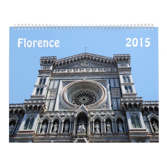 Florencia, Italia calendario 2015 (Tapa)