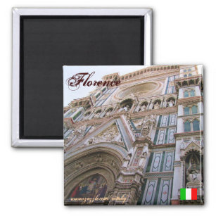 Florencia Italia diseño de imán fresco