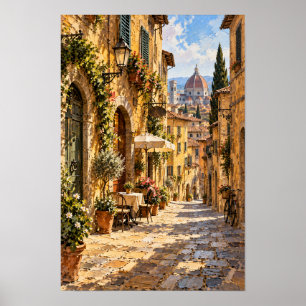 Florencia Italia Duomo Ciudad Antigua Calle Arte d