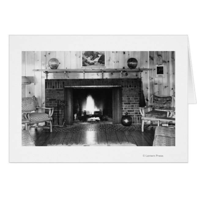 Florencia, Oregon Hotel Regan Lobby View (Anverso (Horizontal))