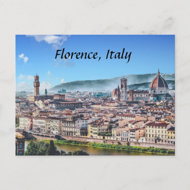 florencia, postal italiana (Anverso)