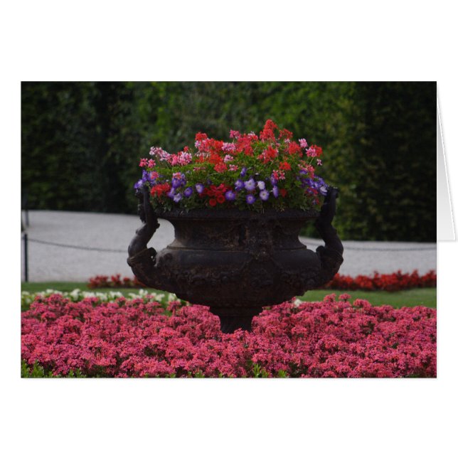 florero con flores (Anverso (Horizontal))