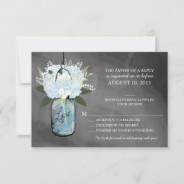 Florero de frasco de Mason | RSVP
