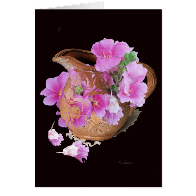 Florero y flores (Frente)