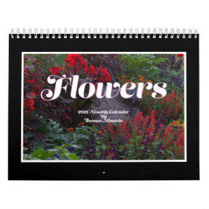 Flores 2021 Calendario mensual