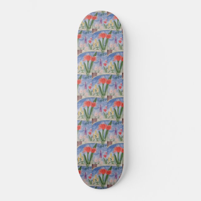 Flores A Orillas Del Skateboard Lake (Anverso)