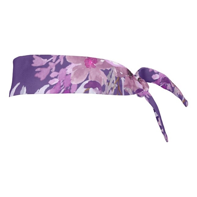 Flores abstractas, violeta (Girar 90)