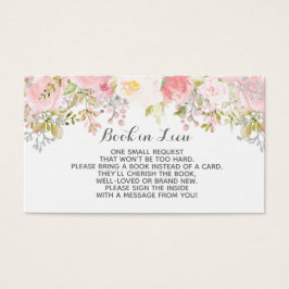 Flores acuarelas de los libros en Lieu