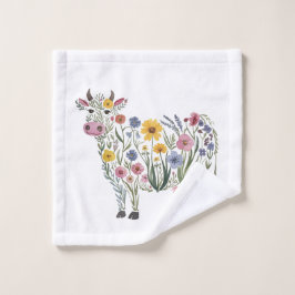 Flores acuáticas silvestres en forma de vaca pura