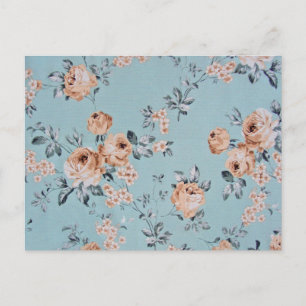 Flores Adorables - Tarjeta Postal / RSVP / Invitac