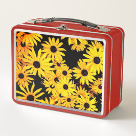 Flores amarillas y negras