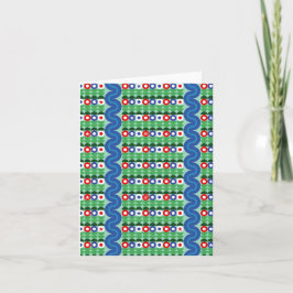 Flores Americana - Tarjeta de Felicitación