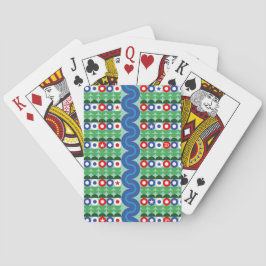 Flores Americanas - Jugando cartas