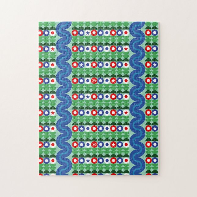 Flores Americanas - Puzzle (Vertical)
