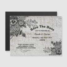 Flores Artistas Magnéticas Gris/Negras Ahorran La