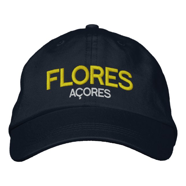Flores Azores Embroidered Gorra (Anverso)