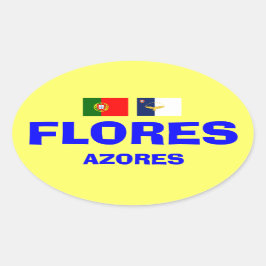 Flores Azores Pegatina