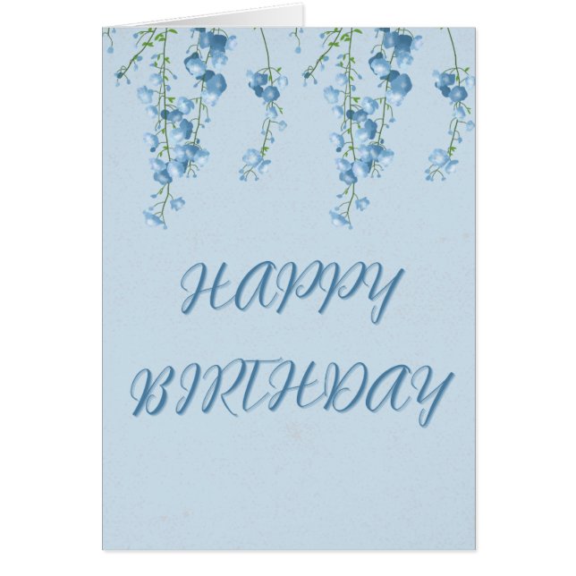 Flores azules (Frente)