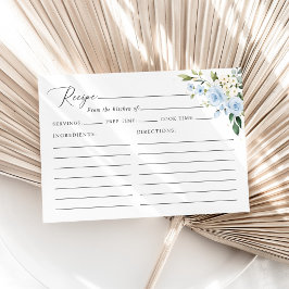 Flores azules, flores blancas, receta de ducha de