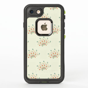 Flores Azules, Flores Rojas, Patrón De flores