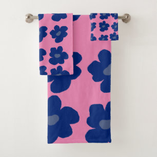Flores azules hippie