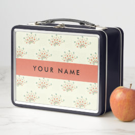 Flores azules y rojas, rojas, tu nombre