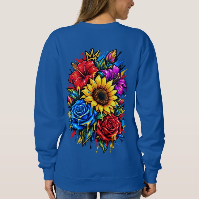 Flores básicas de sudadera (Reverso)