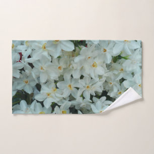 Flores blancas de arcissus paperblancas