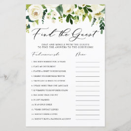 Flores blancas de invierno encuentran la tarjeta d