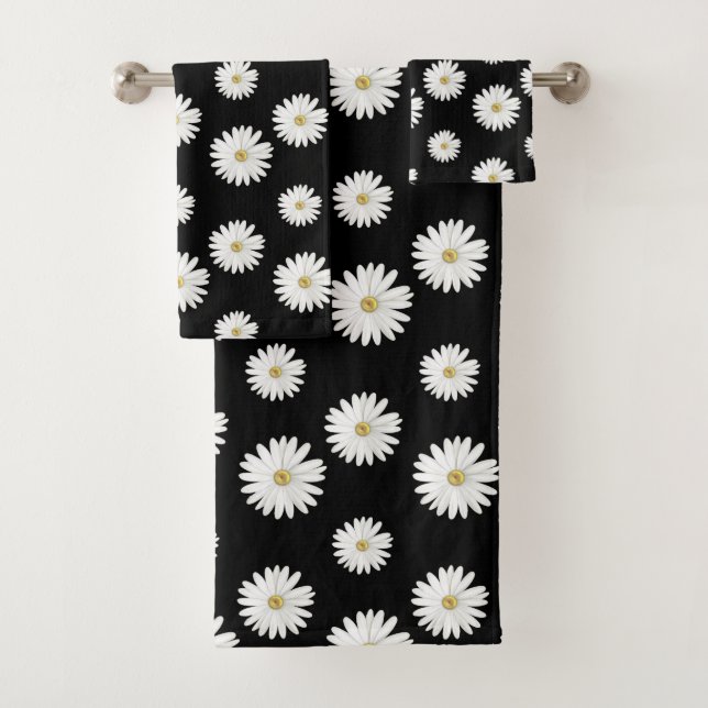 Flores Blancas sobre Negro (In situ)