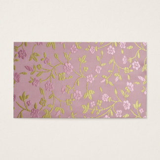 Flores bordadas rosadas