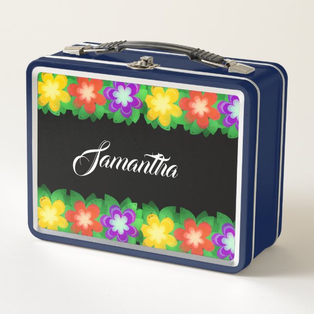 Flores botánicas tropicales (Anverso)